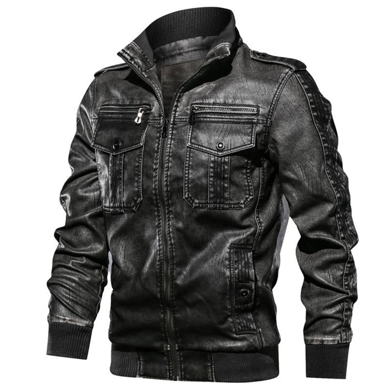 Vintage Moto Leather Jacket