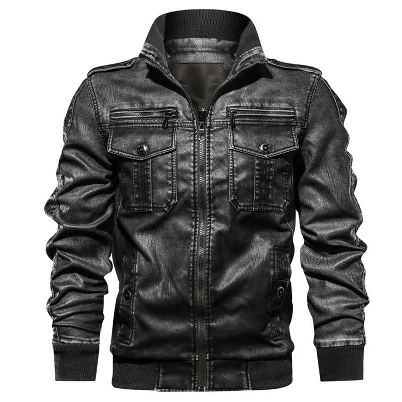 Vintage Moto Leather Jacket