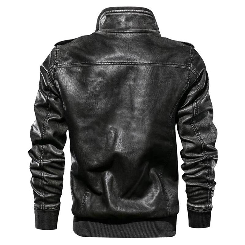 Vintage Moto Leather Jacket