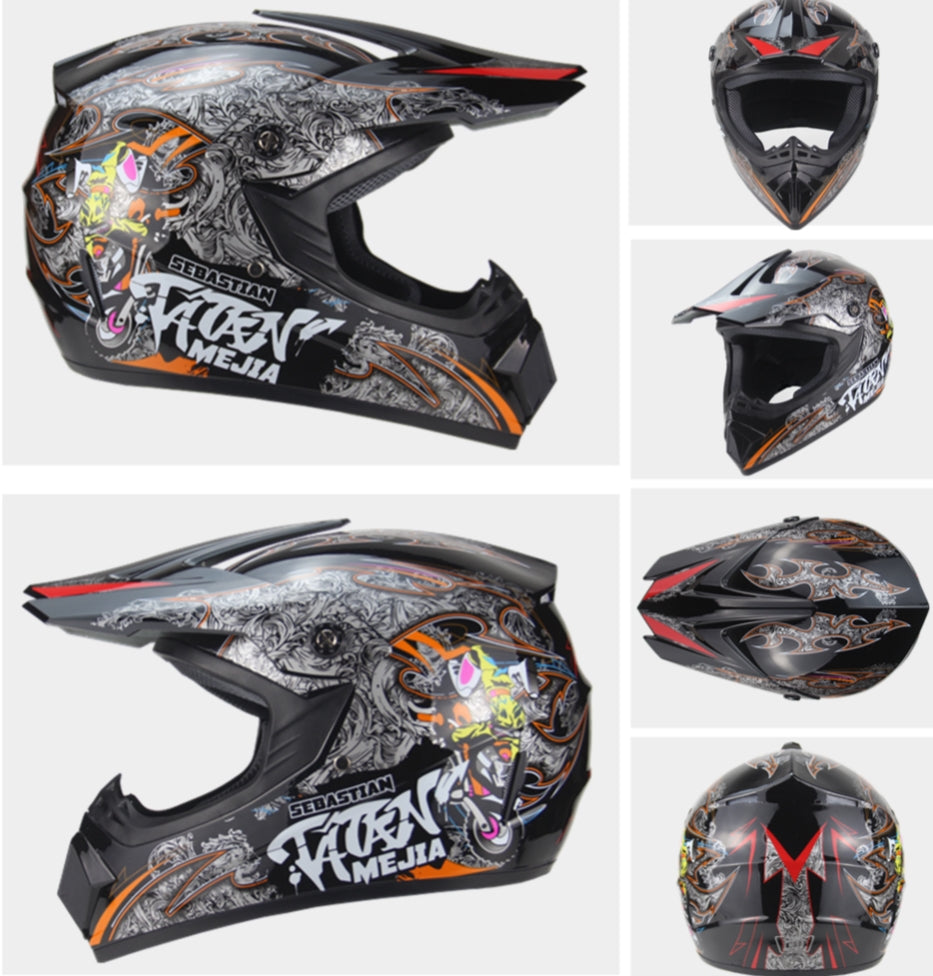 Off-Road Motorcycle Helmet Motocross ATV Dirt Bike Racing Helmet