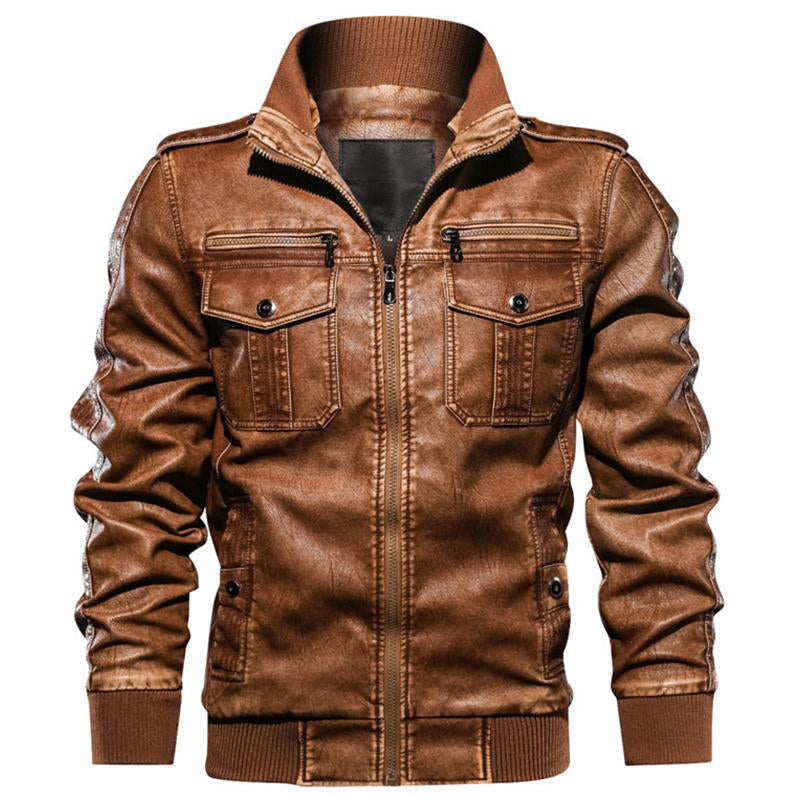 Vintage Moto Leather Jacket