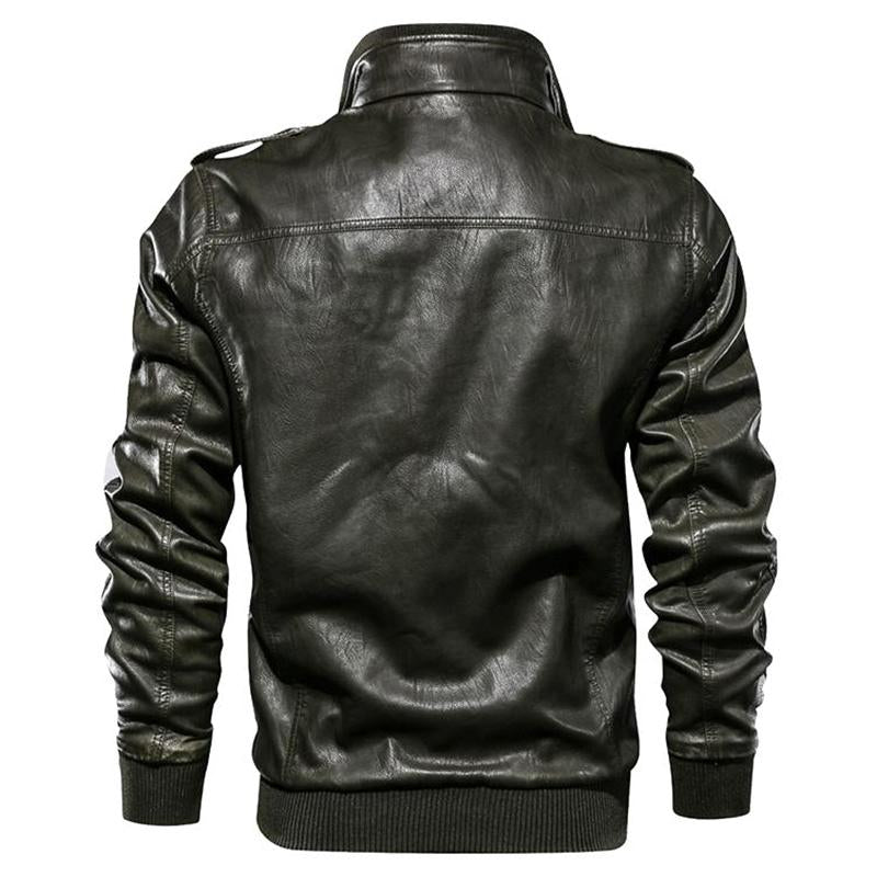Vintage Moto Leather Jacket