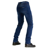 Motorcycle Riding N97 Jeans With Knee Pads - Blue