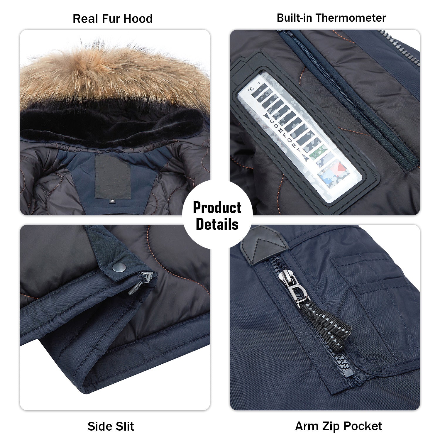 Weatherpoof Fur Collar Parka