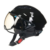 Half Open Face Helmet with Sun Visor