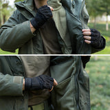 G8 Soft Shell Tactical Jacket Military Fleece Hooded Coat