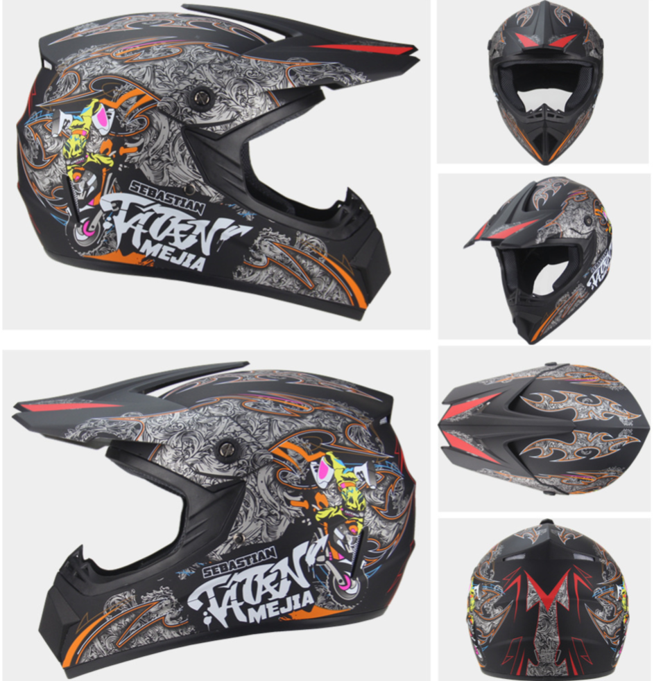 Off-Road Motorcycle Helmet Motocross ATV Dirt Bike Racing Helmet