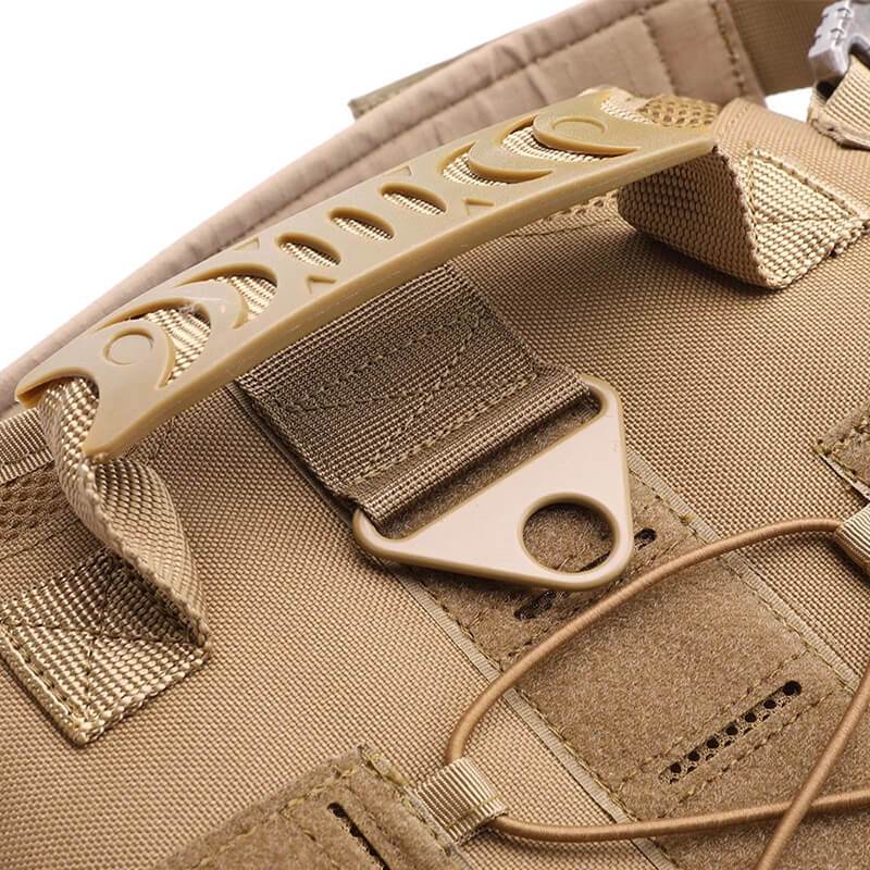 Nylon Tactical Service Dog Harness Heavy Duty Dog Training No Pull Dog Harness