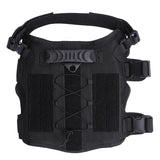Nylon Tactical Service Dog Harness Heavy Duty Dog Training No Pull Dog Harness