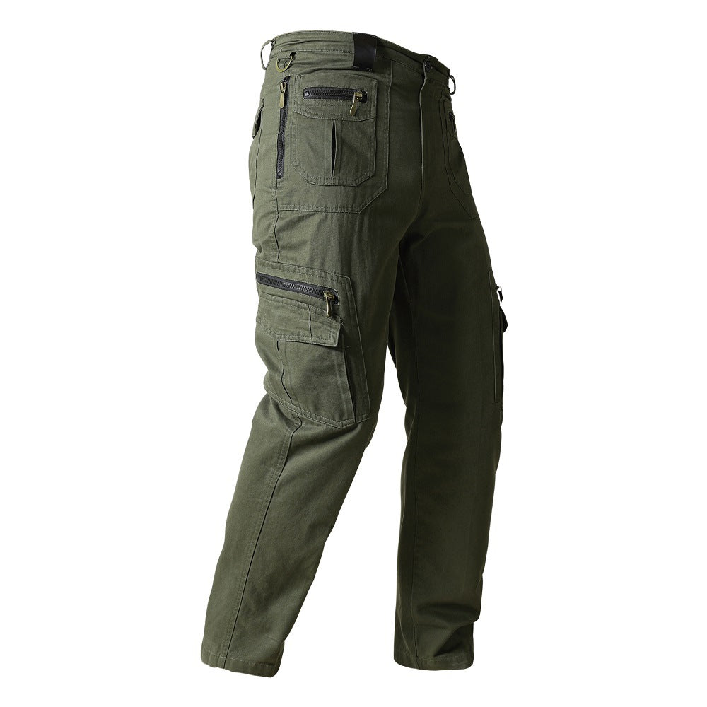 Mens outdoor zipper sports trousers