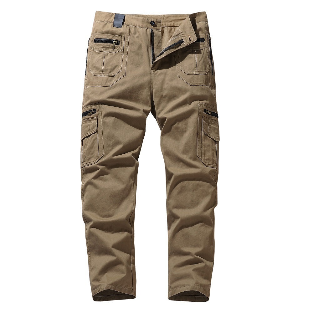 Mens outdoor zipper sports trousers
