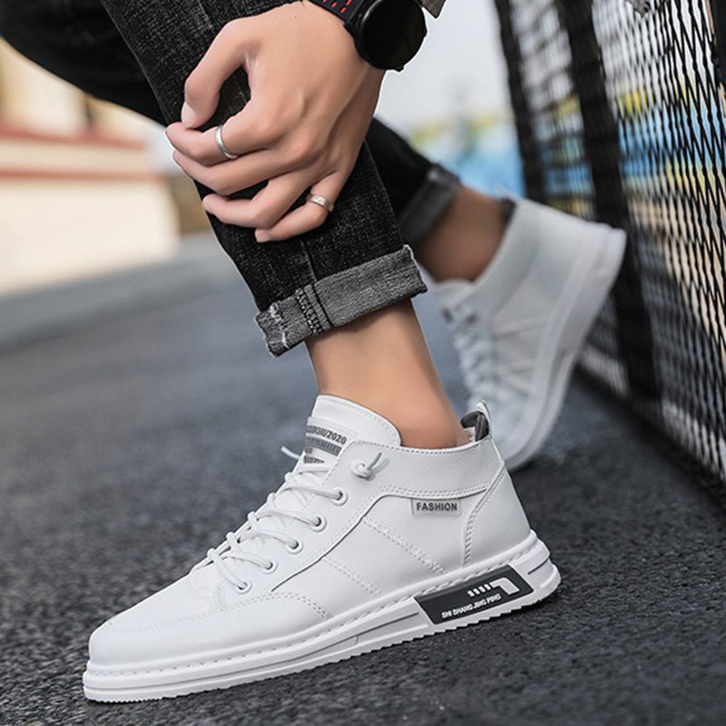 Men Stylish Lace-Up Casual Shoes