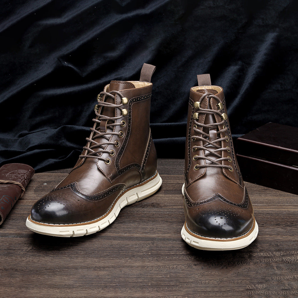 Racing Dawn Men's Brogue Boots