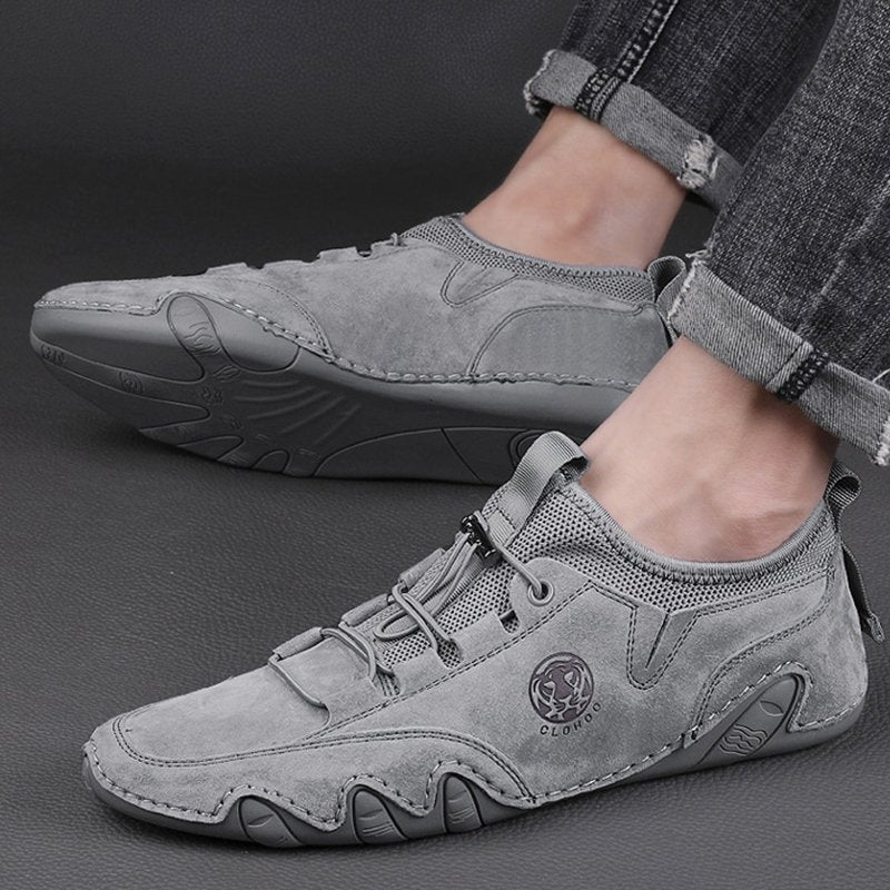Men Comfy Round Toe Soft Soles Casual Shoes