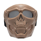 Outdoor Skull Face Shield