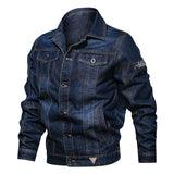 Men's Lapel Button Casual Jacket