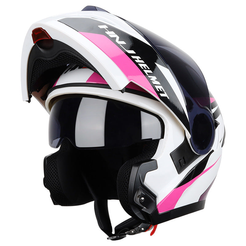 Leopard 989 Flip Up Bluetooth Helmet