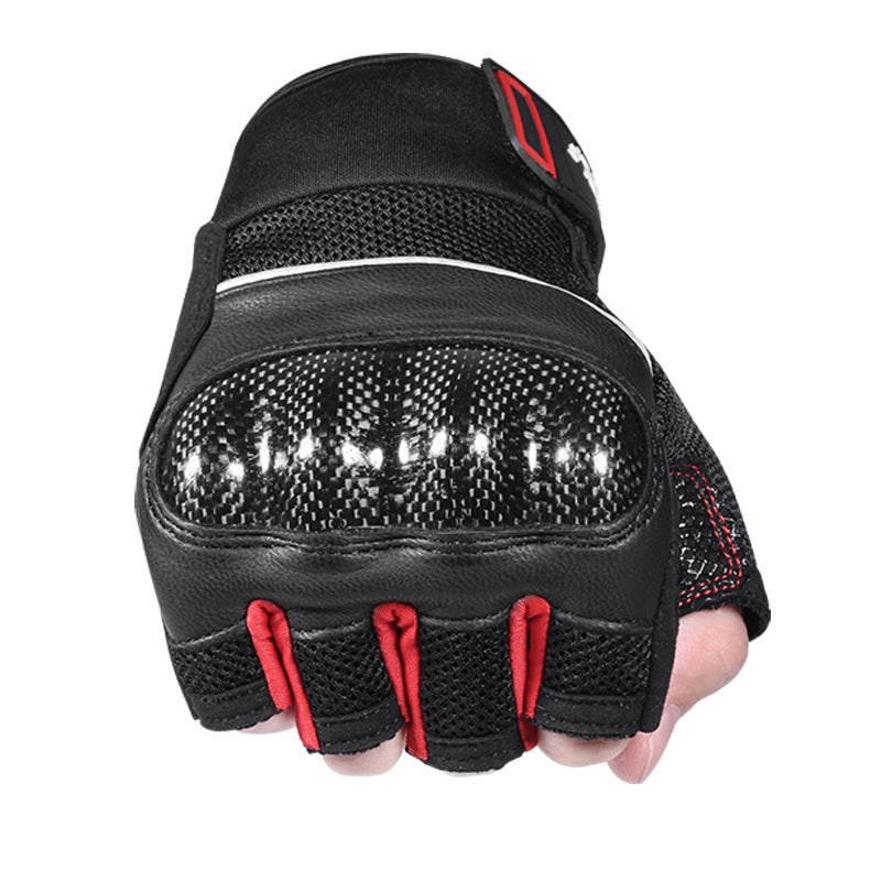 Men's Fingerless Mesh Gloves