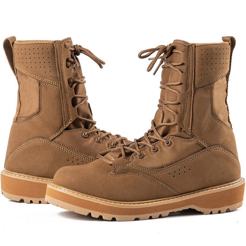 Men's Tiger Strike Leather Combat Boots