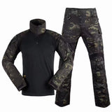 G3 Combat Clothing Suit Men's Tactical Uniform（With Removable Knee Pads）