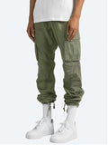 Men's Multi-Pocket Loose Straight-Leg Pants