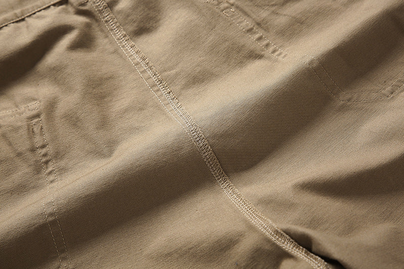Mens outdoor zipper sports trousers
