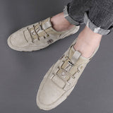 Men Comfy Round Toe Soft Soles Casual Shoes