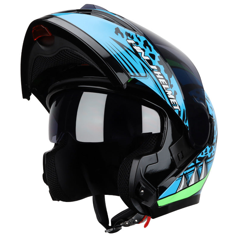 Leopard 989 Flip Up Bluetooth Helmet