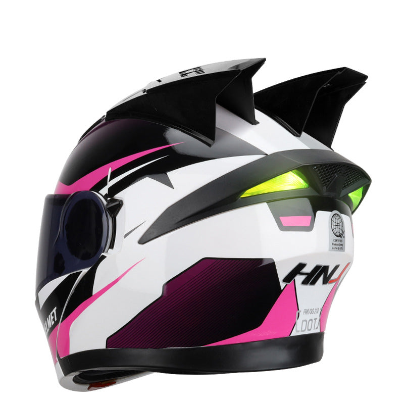 Leopard 989 Flip Up Bluetooth Helmet