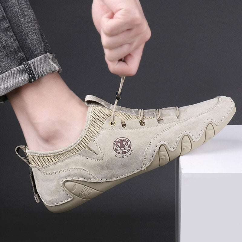 Men Comfy Round Toe Soft Soles Casual Shoes