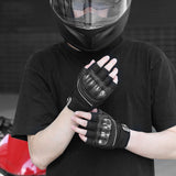 Men's Fingerless Mesh Gloves