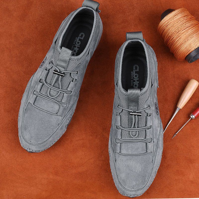Men Comfy Round Toe Soft Soles Casual Shoes