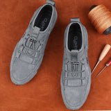 Men Comfy Round Toe Soft Soles Casual Shoes