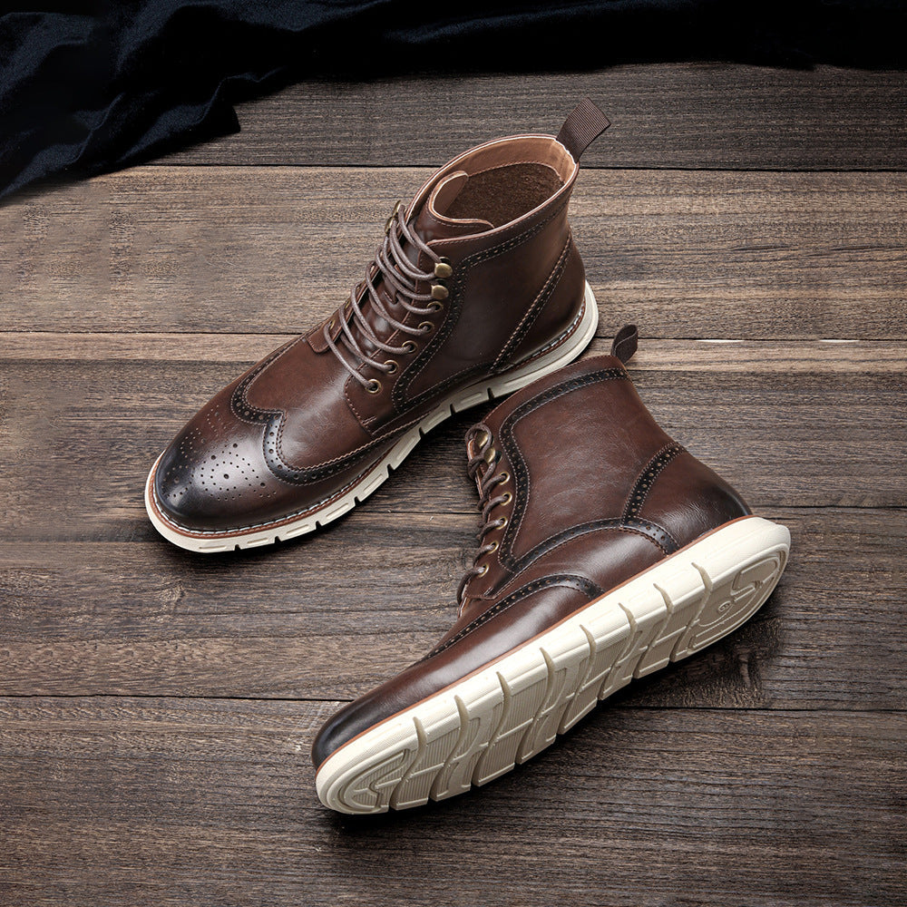 Racing Dawn Men's Brogue Boots