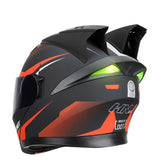 Leopard 989 Modular Bluetooth Helmet with LED Lights