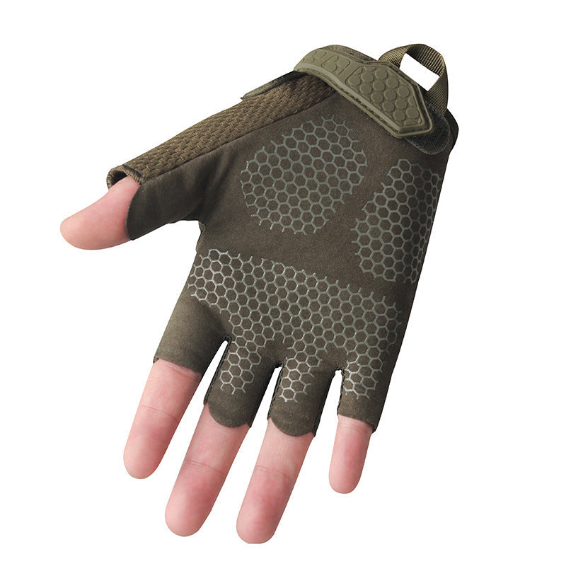 Archon Skeleton Fingerless Tactical Gloves