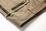 Mens outdoor zipper sports trousers