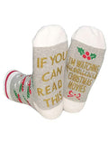 I'm Watching Christmas Movies Socks