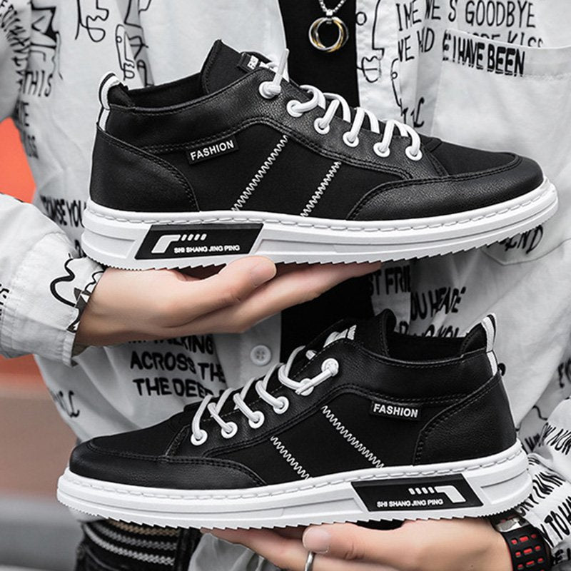 Men Stylish Lace-Up Casual Shoes