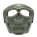 Outdoor Skull Face Shield