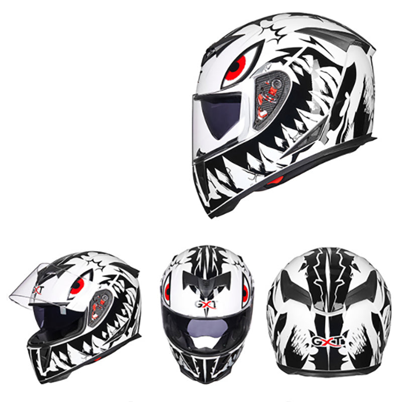 Shark G358 Full Face Motorcycle Helmet with Dual Visors