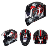 Shark G358 Full Face Motorcycle Helmet with Dual Visors