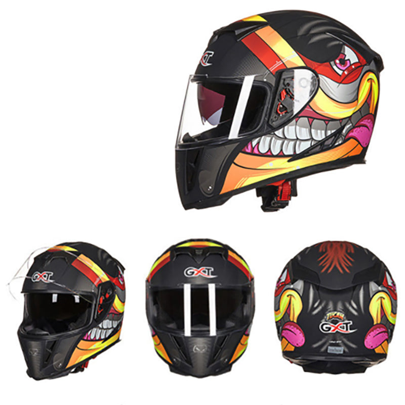 Shark G358 Full Face Motorcycle Helmet with Dual Visors