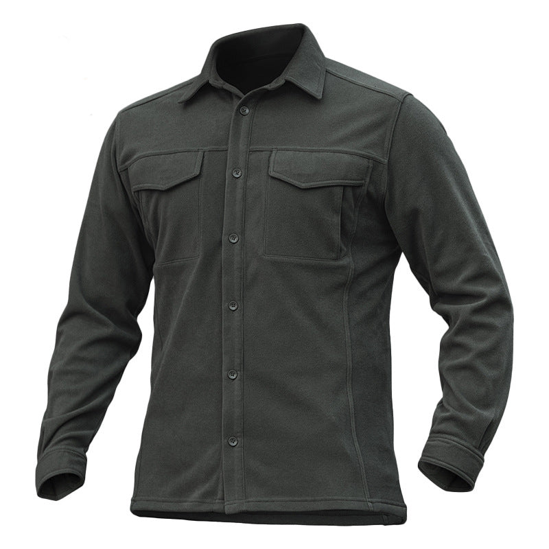 Archon Tactical Men's Warm Shirt Jacket (Stretch Fabric)