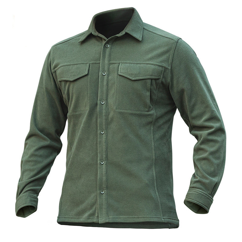 Archon Tactical Men's Warm Shirt Jacket (Stretch Fabric)