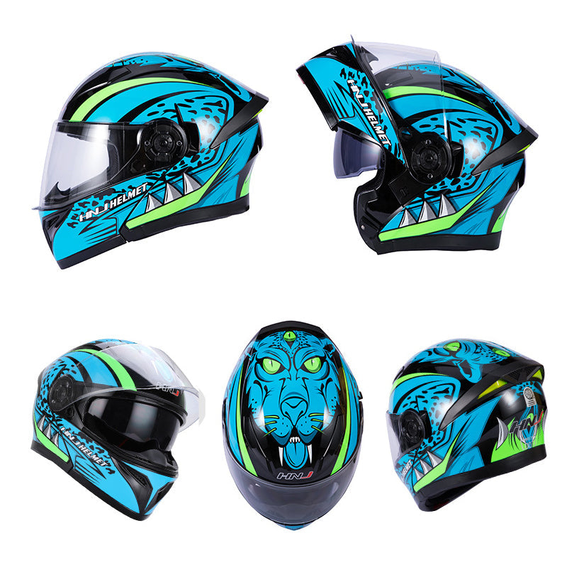 Leopard 989 Flip Up Bluetooth Helmet
