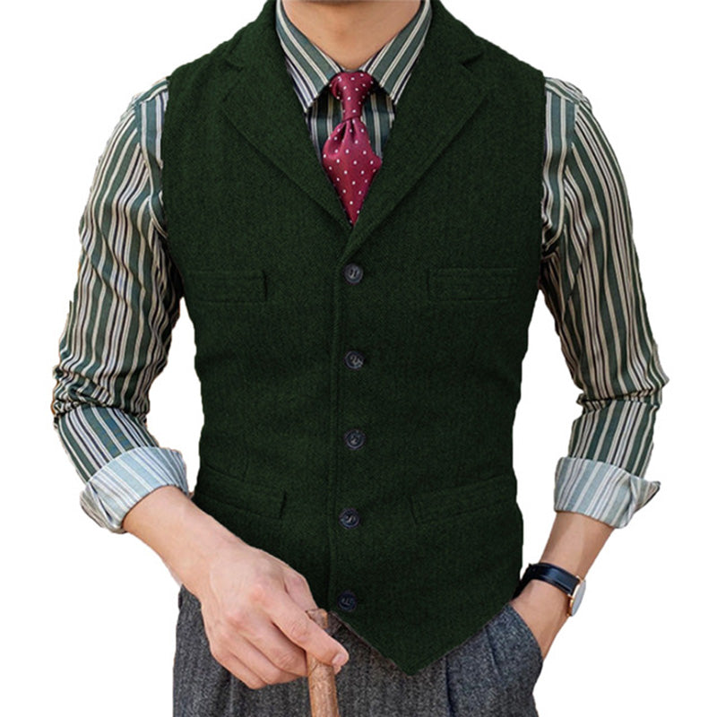 MEN'S CLASSIC SUIT VEST