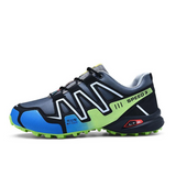 Men Hiking Shoes Non Slip Wear-Resistant Climbing Lightweight Walking Breathable Sneaker
