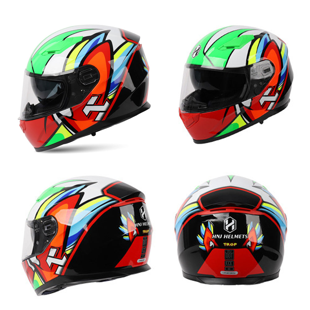 Peacekeeper 129 Full Face Motorcycle Riding Helmet