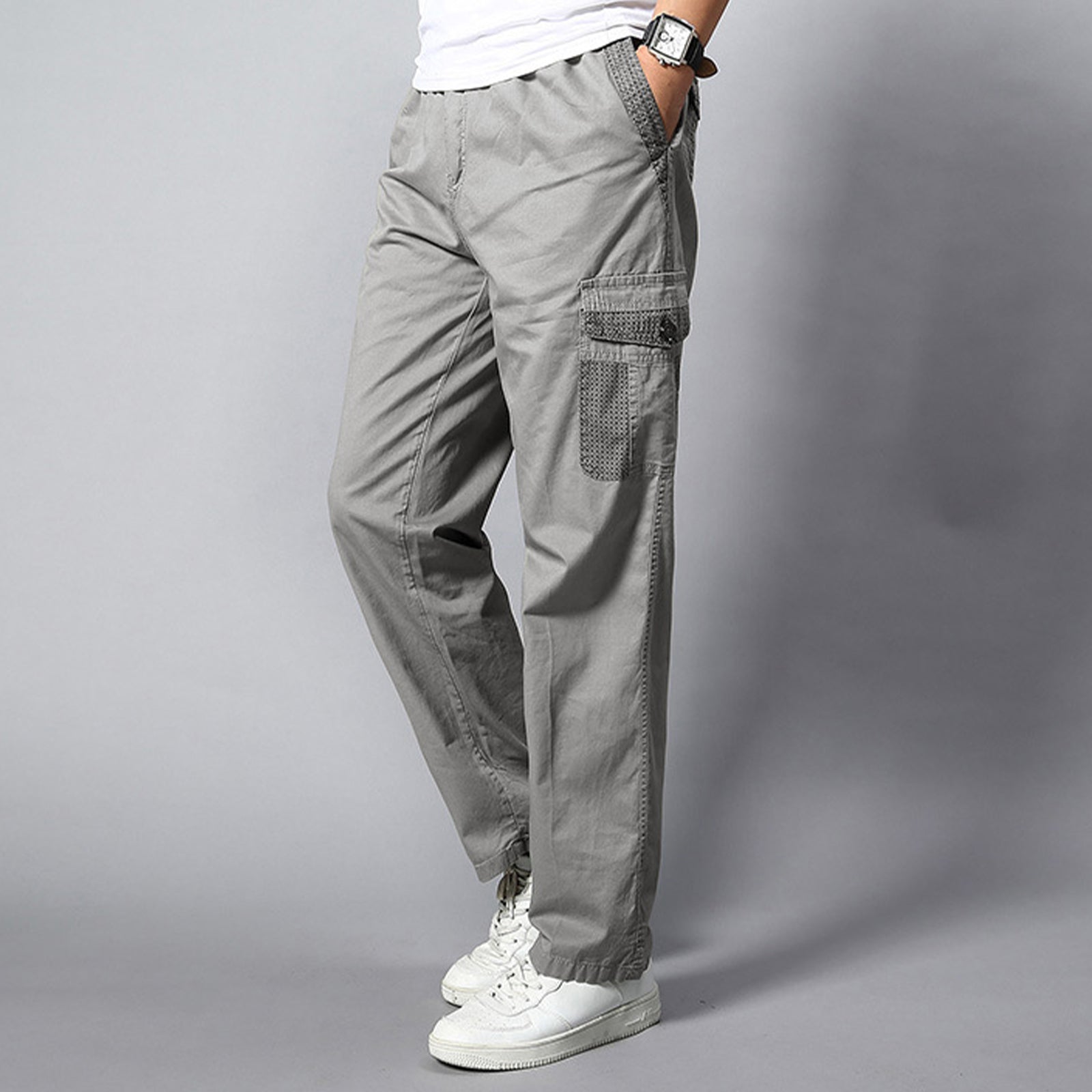 MULTI-POCKETS  CARGO PANTS